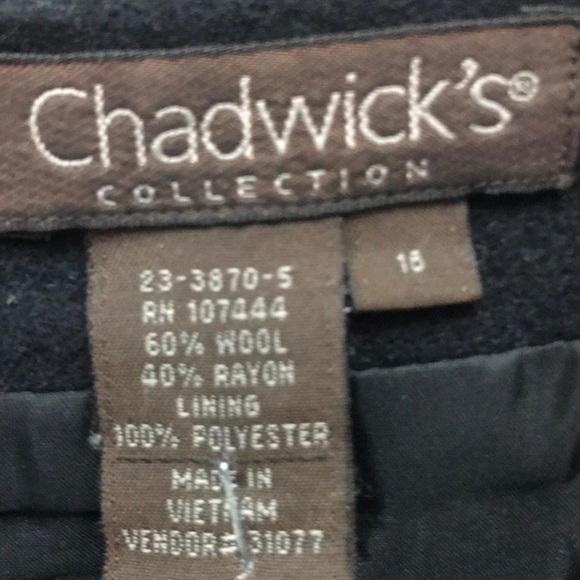 Wool knee length pencil skirt 16 - Picture 2 of 2